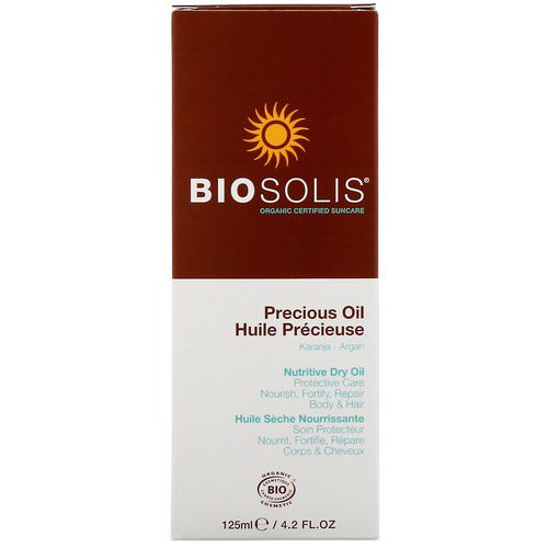Biosolis, Precious Oil, Argan, Nutritive Dry Oil, 4.2 fl oz (125 ml) فوائد