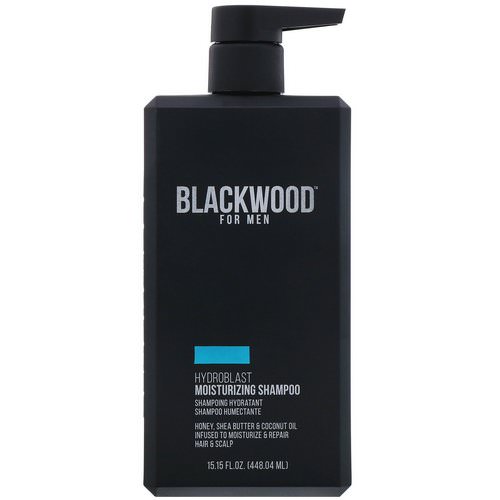 Blackwood For Men, Hydroblast, Moisturizing Shampoo, For Men, 15.15 fl oz (448.04 ml) فوائد