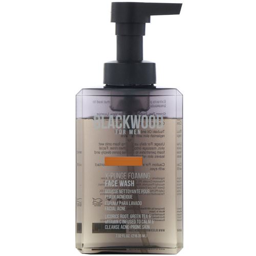 Blackwood For Men, X-Punge, Foaming Face Wash, For Men, 7.32 fl oz (216.35 ml) فوائد