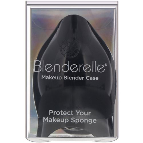 Blenderelle, Makeup Blender Case, Black, 1 Count فوائد