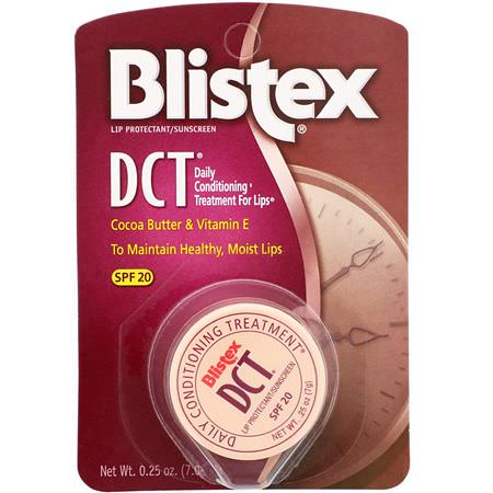 Blistex, DCT (Daily Conditioning Treatment) for Lips, SPF 20, 0.25 oz (7.08 g):SPF, مرهم الشفة