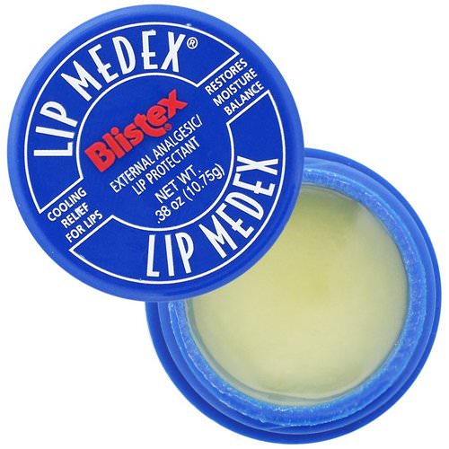 Blistex, Lip Medex, External Analgesic Lip Protectant, .38 oz (10.75 g) فوائد