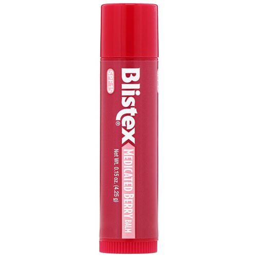 Blistex, Lip Protectant/Sunscreen, SPF 15, Medicated Berry Balm, .15 oz (4.25 g) فوائد