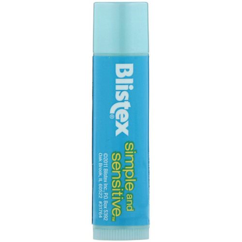 Blistex, Simple and Sensitive, Lip Moisturizer, 0.15 oz (4.25 g) فوائد