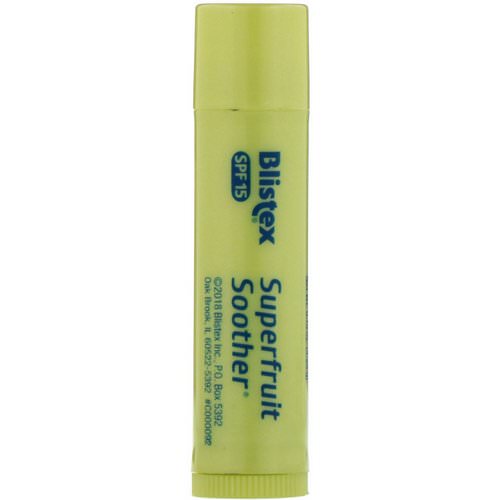 Blistex, Superfruit Soother, Lip Protectant/Sunscreen, SPF 15, 0.15 oz (4.25 g) فوائد