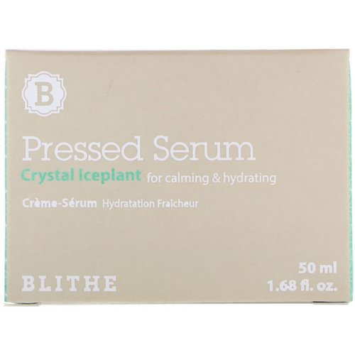 Blithe, Pressed Serum, Crystal Iceplant, 1.68 fl oz (50 ml) فوائد