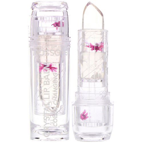 Blossom, Crystal Lip Balm, Color Changing, Pink, 3 g فوائد