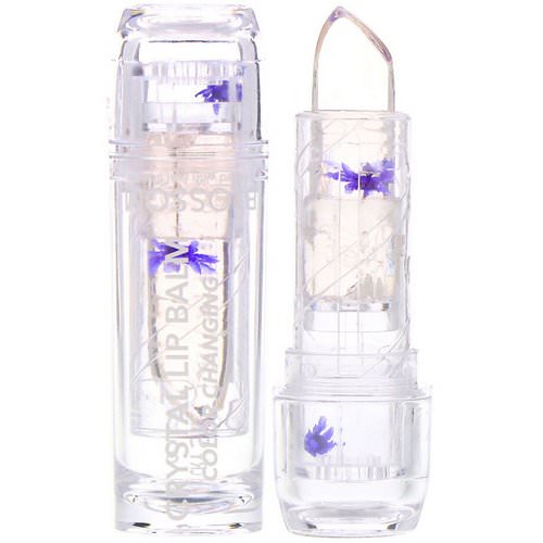 Blossom, Crystal Lip Balm, Color Changing, Purple, 3 g فوائد