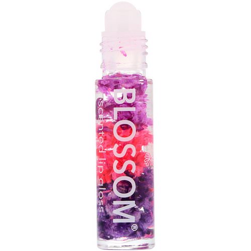 Blossom, Roll-On Scented Lip Gloss, Lychee, 0.20 fl oz (5.9 ml) فوائد