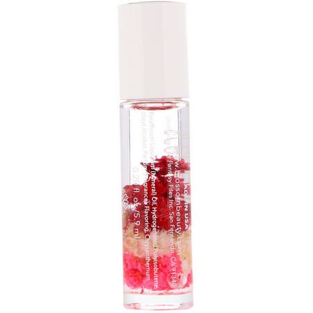 Blossom, Roll-On Scented Lip Gloss, Strawberry, 0.20 fl oz (5.9 ml):Lip Gloss, شفاه