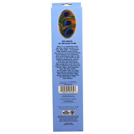 Blue Pearl, Classic Imported Incense, Jumbo Classic Champa, 3.5 oz (100 g):البخ,ر ,الزي,ت العطرية