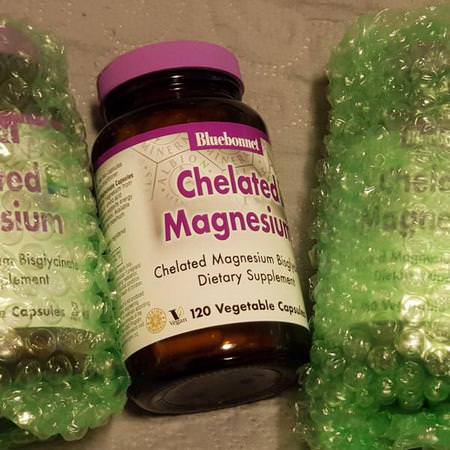 Bluebonnet Nutrition, Chelated Magnesium, 120 Veggie Caps