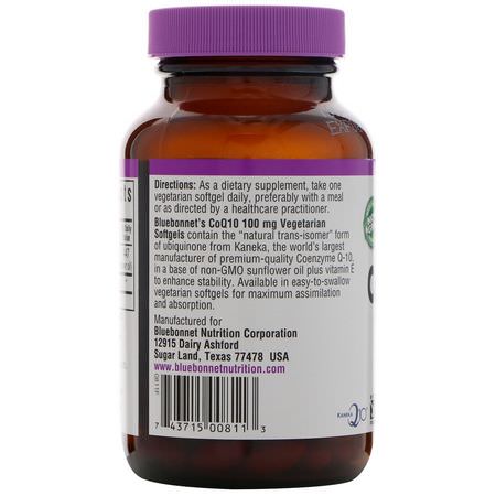 Bluebonnet Nutrition Coenzyme Q10 CoQ10 Formulas - أنزيم Q10, CoQ10, مضادات الأكسدة, المكملات الغذائية