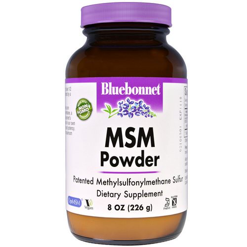 Bluebonnet Nutrition, MSM Powder, 8 oz (226 g) فوائد