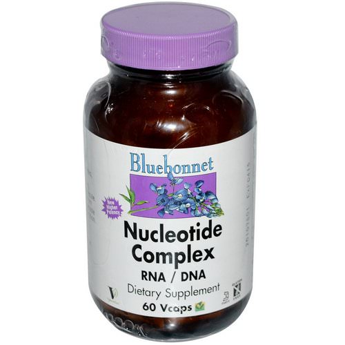 Bluebonnet Nutrition, Nucleotide Complex, RNA / DNA, 60 Vcaps فوائد