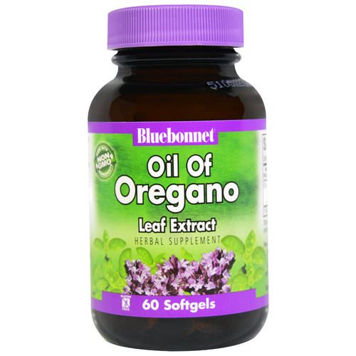 Bluebonnet Nutrition, Oil of Oregano Leaf Extract, 60 Softgels فوائد