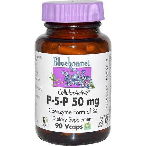Bluebonnet Nutrition, P-5-P, 50 mg, 90 Veggie Caps فوائد
