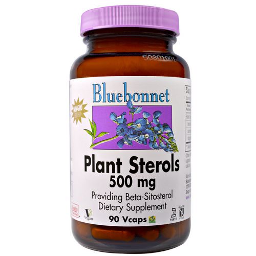 Bluebonnet Nutrition, Plant Sterols, 500 mg, 90 VCaps فوائد