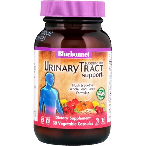 Bluebonnet Nutrition, Targeted Choice, Urinary Tract Support, 30 Vegetable Capsules فوائد