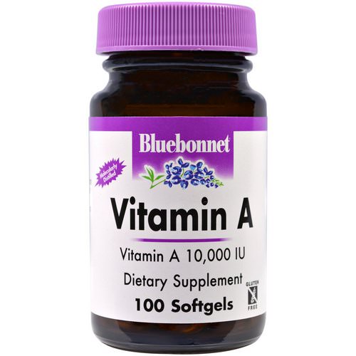 Bluebonnet Nutrition, Vitamin A, 100 Softgels فوائد