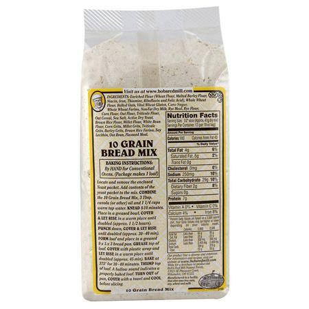 Bob's Red Mill, 10 Grain, Bread Mix, 19 oz (538 g):خليط الخبز, الخلطات