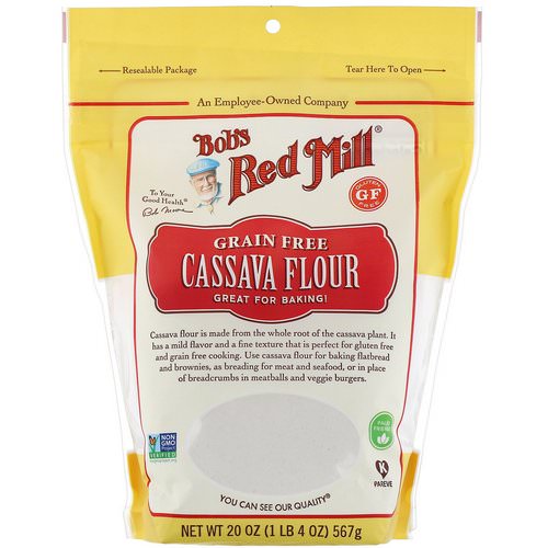 Bob's Red Mill, Cassava Flour, 20 oz (567 g) فوائد