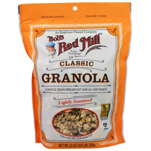 Bob's Red Mill, Classic Granola, Lightly Sweetened, 12 oz (340 g) فوائد