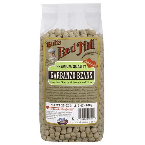 Bob's Red Mill, Garbanzo Beans, 25 oz (708 g) فوائد