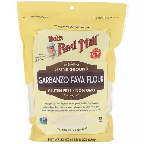 Bob's Red Mill, Garbanzo Fava Flour, 22 oz (624 g) فوائد