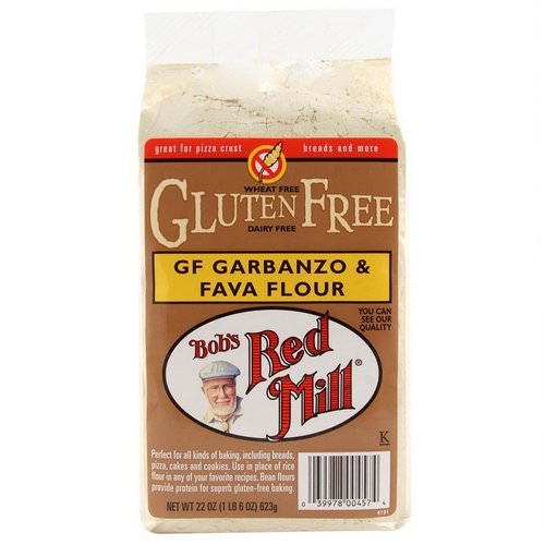Bob's Red Mill, GF Garbanzo & Fava Flour, 22 oz (623 g) فوائد