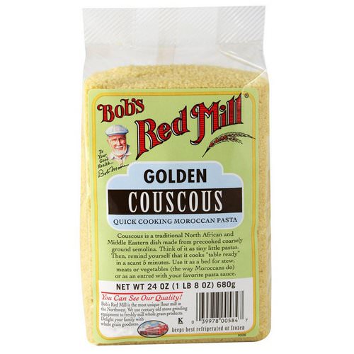 Bob's Red Mill, Golden Couscous, 24 oz (680 g) فوائد