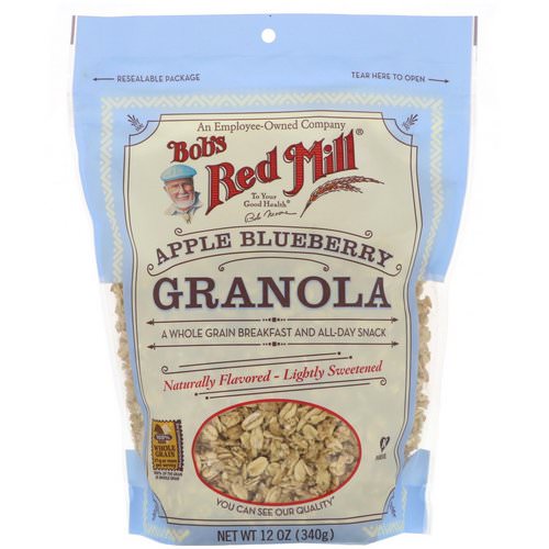 Bob's Red Mill, Granola, Apple Blueberry, 12 oz (340 g) فوائد