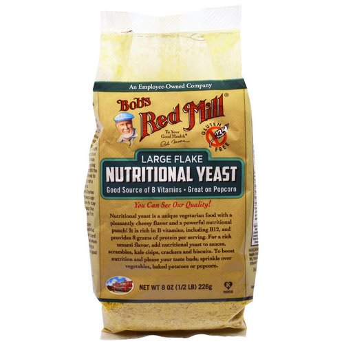 Bob's Red Mill, Large Flake Nutritional Food Yeast, 8 oz (226 g) فوائد