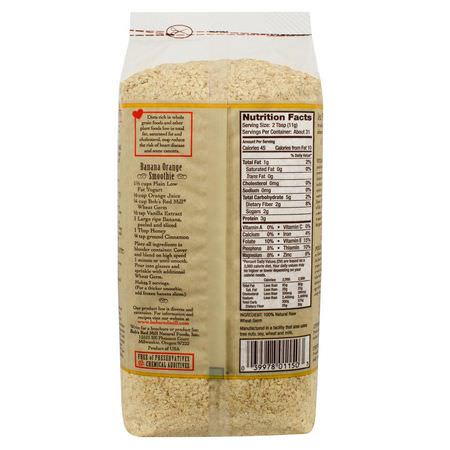Bob's Red Mill, Natural Raw Wheat Germ, 12 oz (340 g):الخبز ,الحب,ب