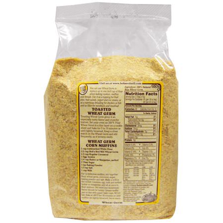 Bob's Red Mill, Natural Raw, Wheat Germ, 2 lbs (907 g):الخبز ,الحب,ب
