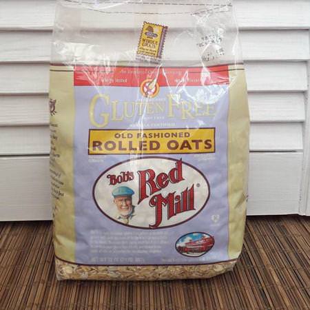 Bob's Red Mill Oats Oatmeal Hot Cereals - الحب,ب الساخنة, دقيق الش,فان, الش,فان, أطعمة الإفطار