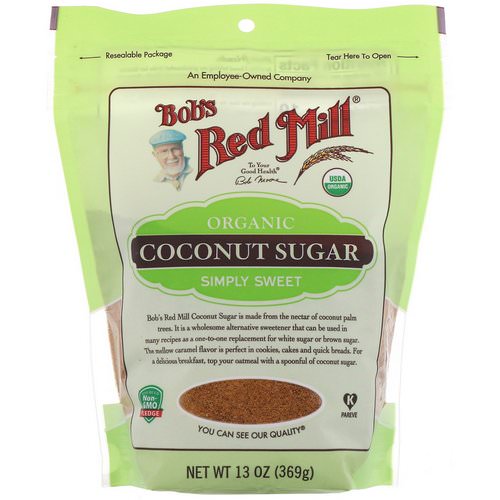 Bob's Red Mill, Organic Coconut Sugar, 13 oz (369 g) فوائد