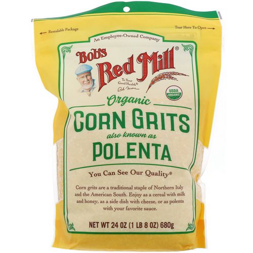 Bob's Red Mill, Organic Corn Grits, Polenta, 24 oz (680 g) فوائد