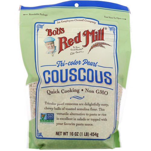 Bob's Red Mill, Tri-Color Pearl Couscous, 16 oz (454 g) فوائد