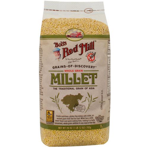 Bob's Red Mill, Millet, Whole Grain, 28 oz (793 g) فوائد