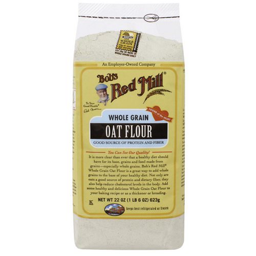 Bob's Red Mill, Whole Grain Oat Flour, 22 oz (623 g) فوائد