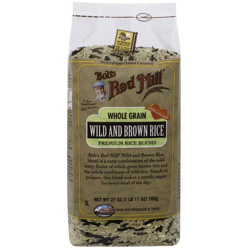 Bob's Red Mill, Wild and Brown Rice, 1.7 lbs (765 g) فوائد