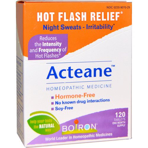 Boiron, Acteane, 120 Tablets فوائد