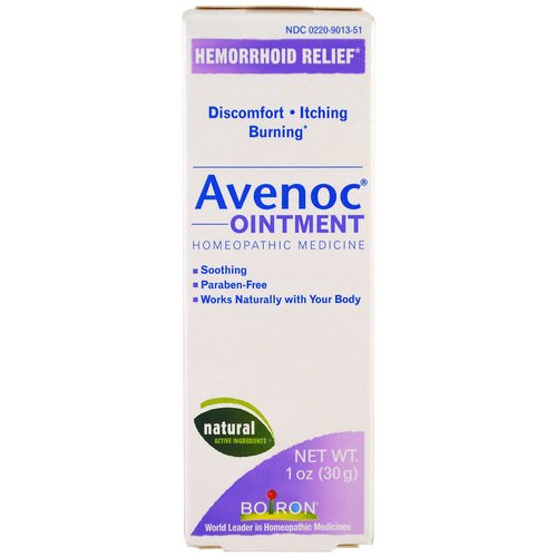 Boiron, Avenoc Ointment, 1 oz (30 g) فوائد