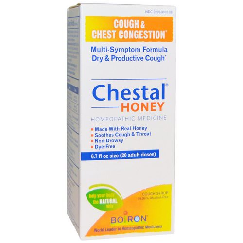 Boiron, Chestal Honey, Cough & Chest Congestion, 6.7 fl oz فوائد