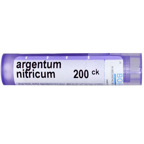 Boiron, Single Remedies, Argentum Nitricum, 200CK, 80 Pellets فوائد