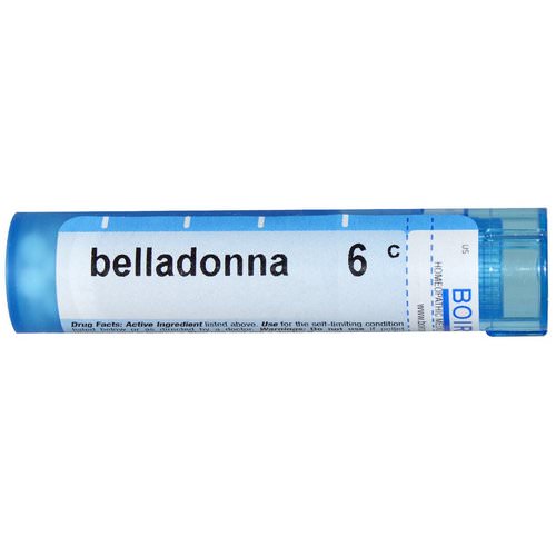 Boiron, Single Remedies, Belladonna, 6C, Approx 80 Pellets فوائد