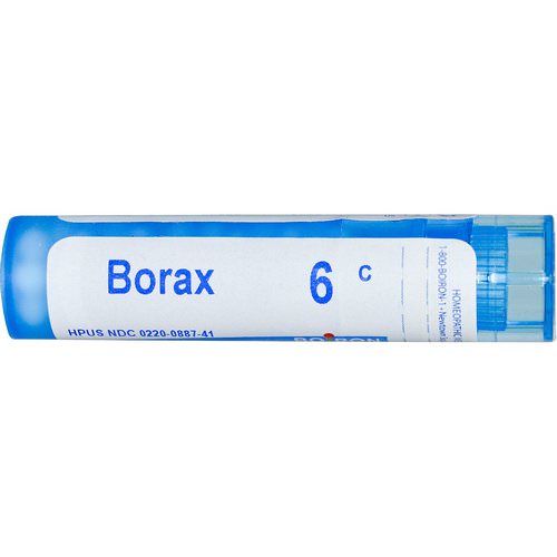 Boiron, Single Remedies, Borax, 6C, Approx 80 Pellets فوائد