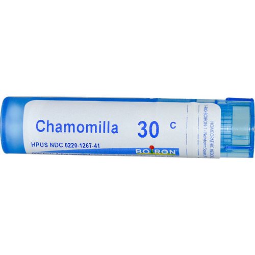 Boiron, Single Remedies, Chamomilla, 30C, Approx 80 Pellets فوائد