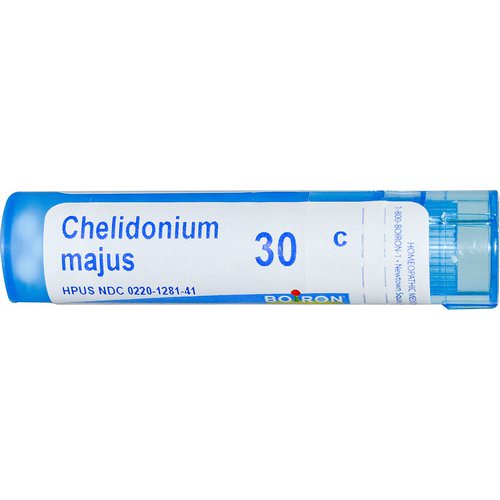 Boiron, Single Remedies, Chelidonium Majus, 30C, Approx 80 Pellets فوائد